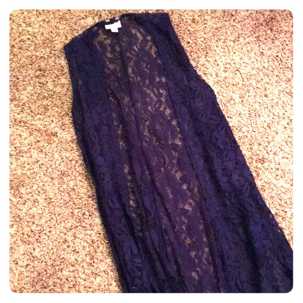 LuLaRoe Royal Blue LACE Joy